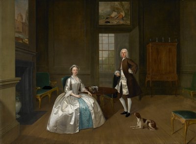 Mr and Mrs Atherton by Arthur Devis